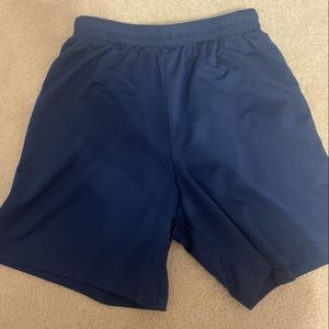 NAVY BLUE athletic shorts